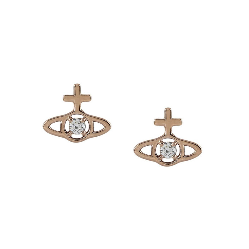 Vivienne Westwood Lalita Earrings, Rose Gold Plated
