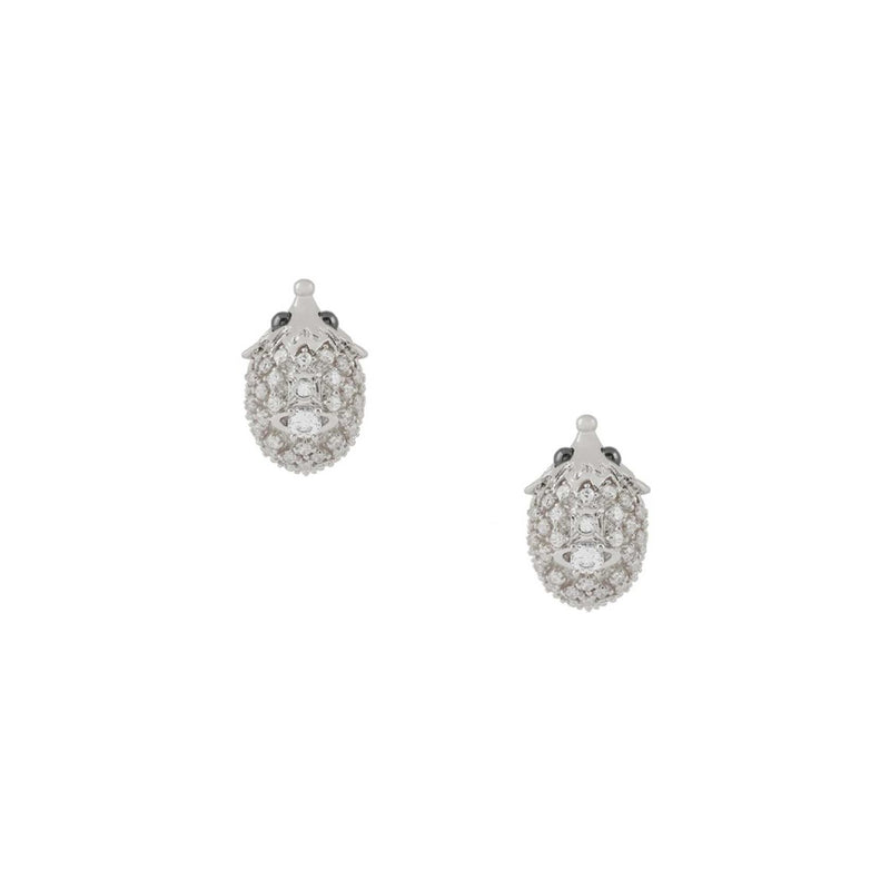 Vivienne Westwood Belita Earrings, Rhodium Plated