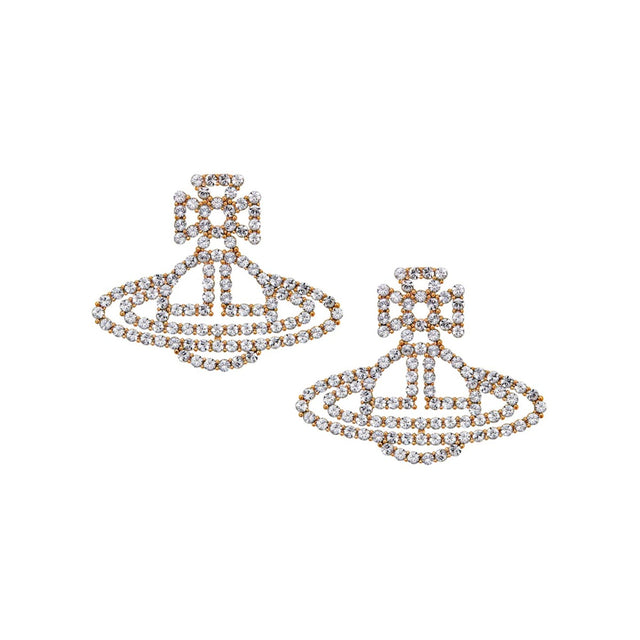 Vivienne Westwood Annalisa Earrings, Rose Gold Plated
