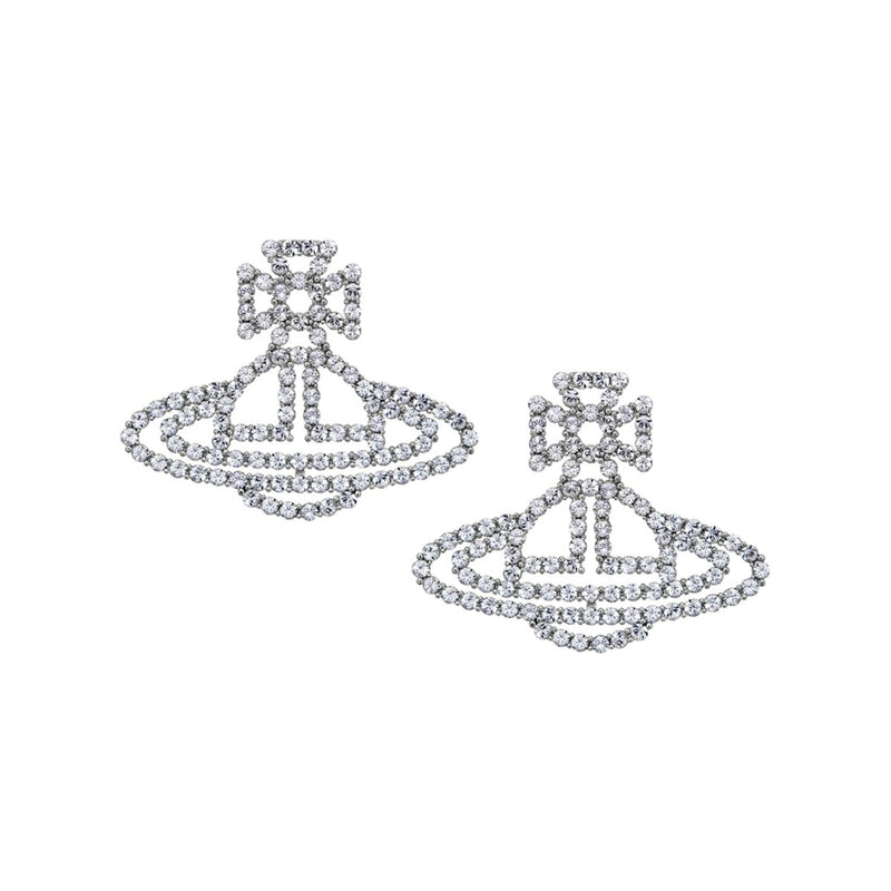Vivienne Westwood Annalisa Earrings, Platinum Plated

