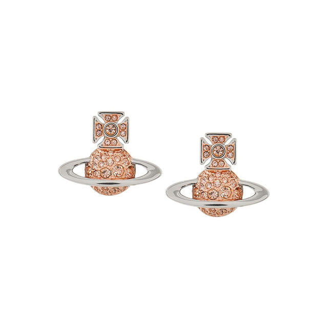 Vivienne Westwood Brighton Bas Relief Earrings, Platinum Plated
