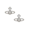 Vivienne Westwood Myafiar Vitrail Light Crystal Earrings, Rhodium Plated