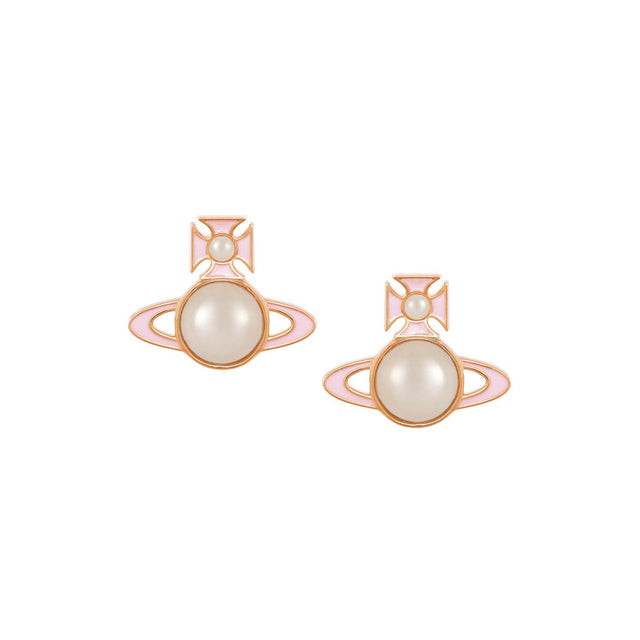 Vivienne Westwood Tillya Earrings, Rose Gold Plated