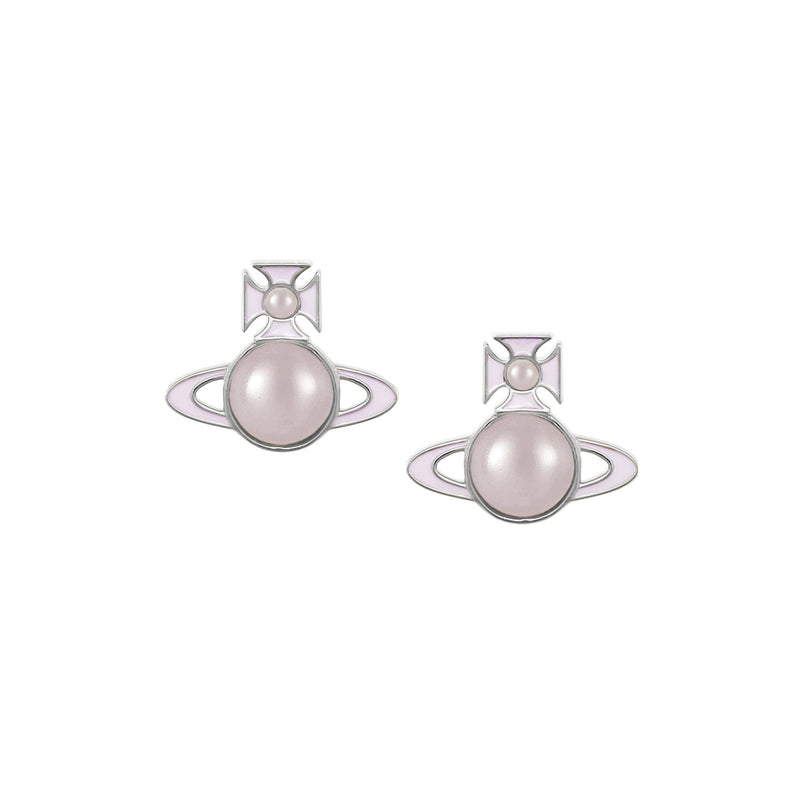 Vivienne Westwood Tillya Orb Earrings, Platinum Plated