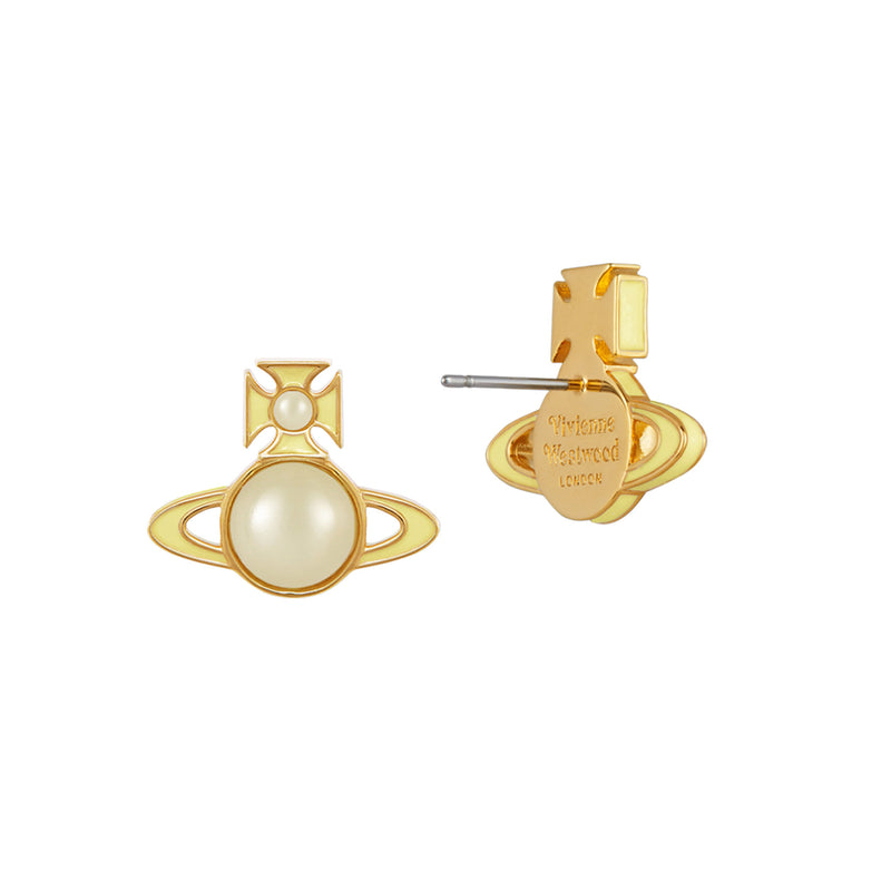 Vivienne Westwood Tillya Orb Earrings, Gold Plated