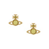 Vivienne Westwood Heather Stud Earrings, Gold Plated