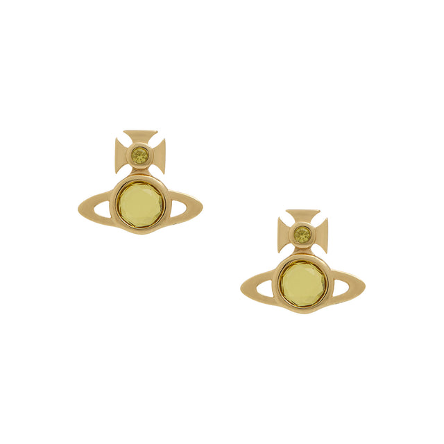 Vivienne Westwood Heather Stud Earrings, Gold Plated