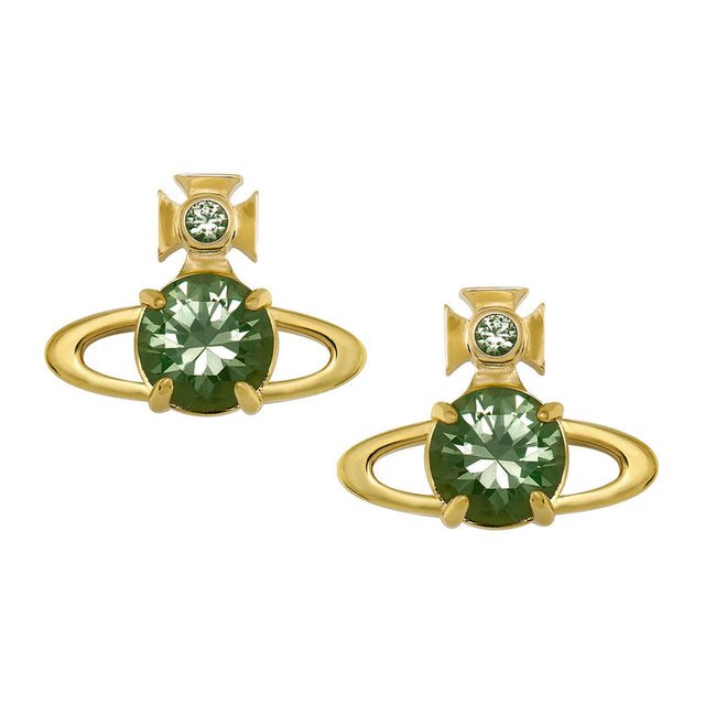 Vivienne Westwood Reina Large Earrings, Gold Plated