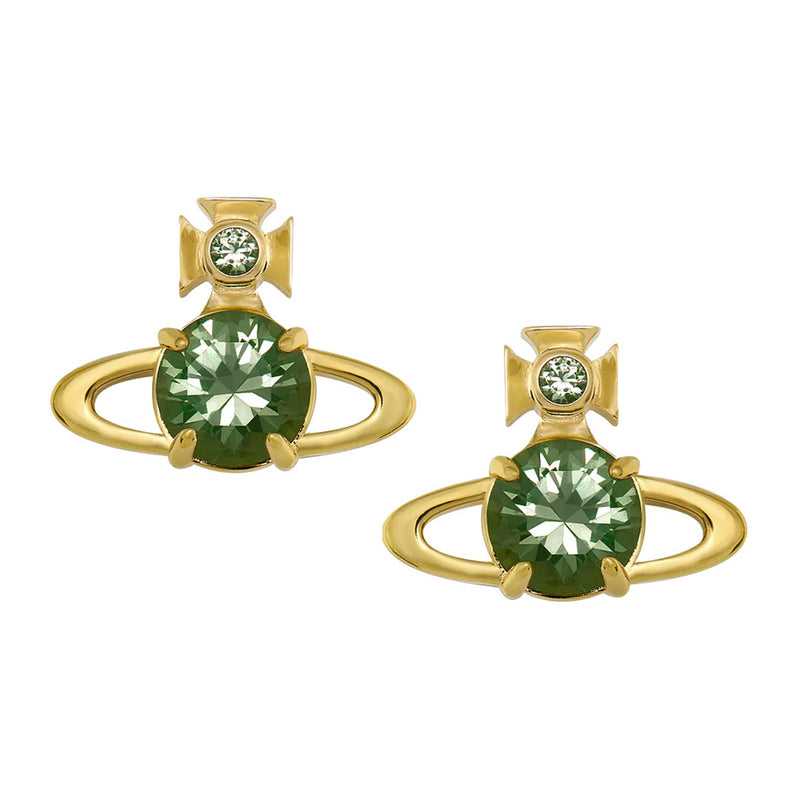 Vivienne Westwood Reina Large Earrings, Gold Plated