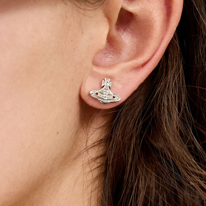 Vivienne Westwood Marinetta Earrings, Silver Tone Plated