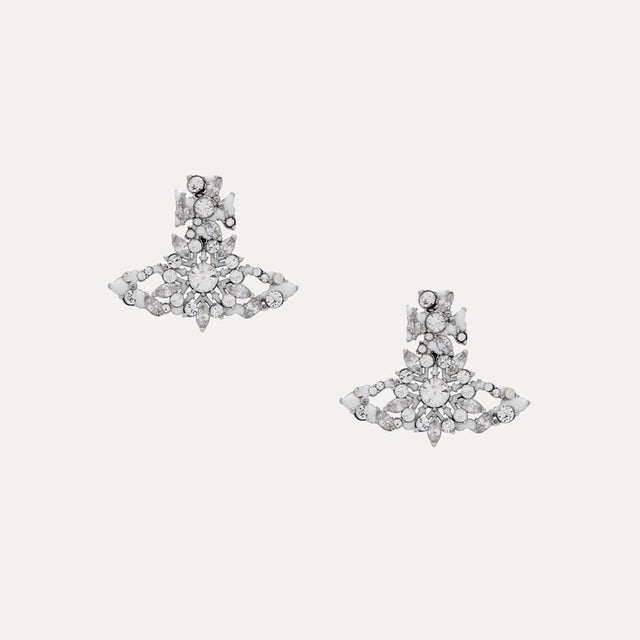Vivienne Westwood Mariette Earrings, Platinum Plated