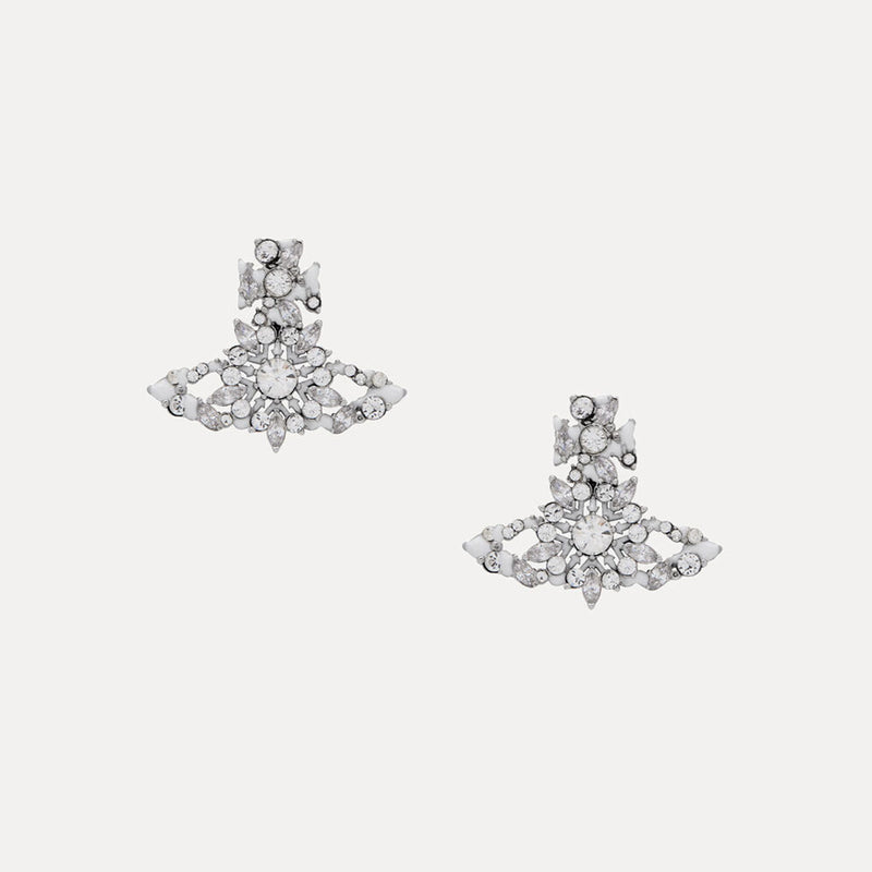 Vivienne Westwood Mariette Earrings, Platinum Plated