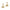 Vivienne Westwood Mini Bas Relief Drop Earrings, Gold Plated