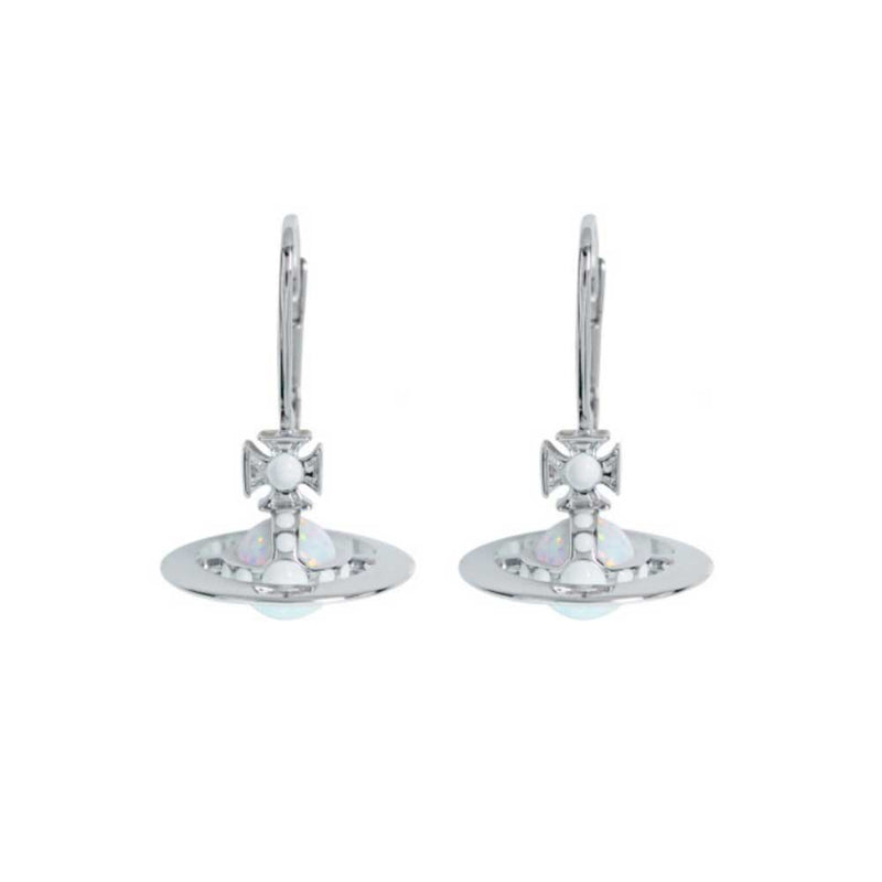 Vivienne Westwood Isabelitta Earrings, Rhodium Plated