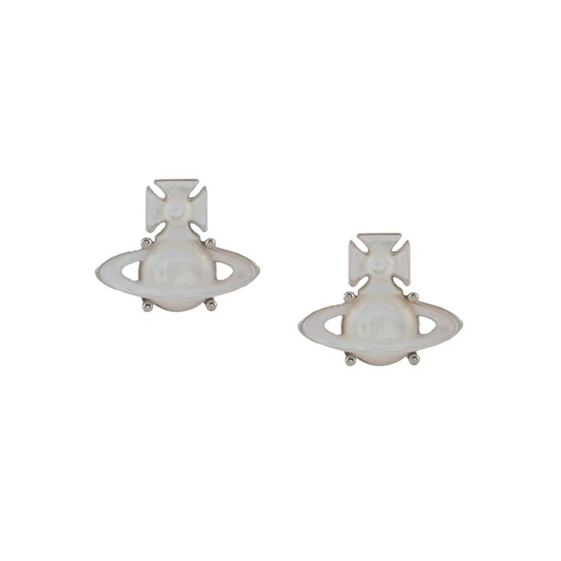 Vivienne Westwood Yalitza Earrings, Rhodium Plated
