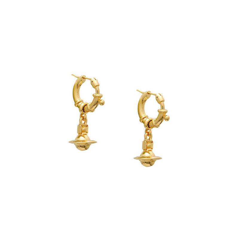 Vivienne Westwood Pauliana Small Earrings, Gold Plated
