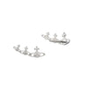Vivienne Westwood Candy Silver Earrings, Platinum Plated