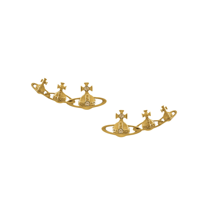 Vivienne Westwood Candy Gold Earrings, Gold Plated