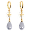 Vivienne Westwood Martha Pearl Earrings, Gold Plated