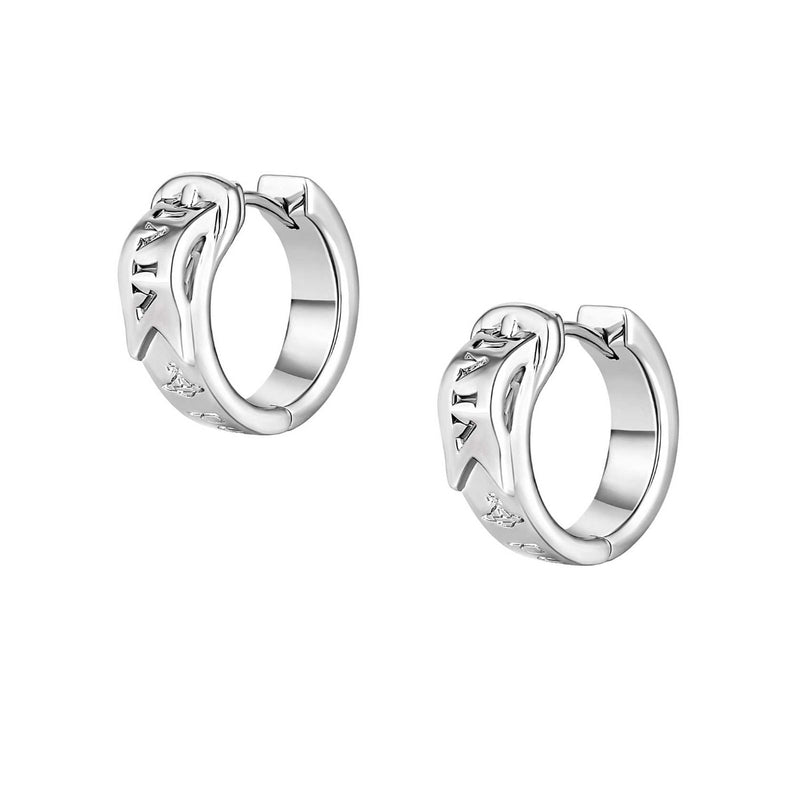 Vivienne Westwood Bobby Earrings, Platinum Plated