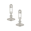 Vivienne Westwood Lucrece Earrings, Platinum Plated