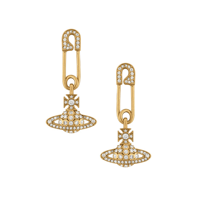 Vivienne Westwood Lucrece Earrings, Gold Plated