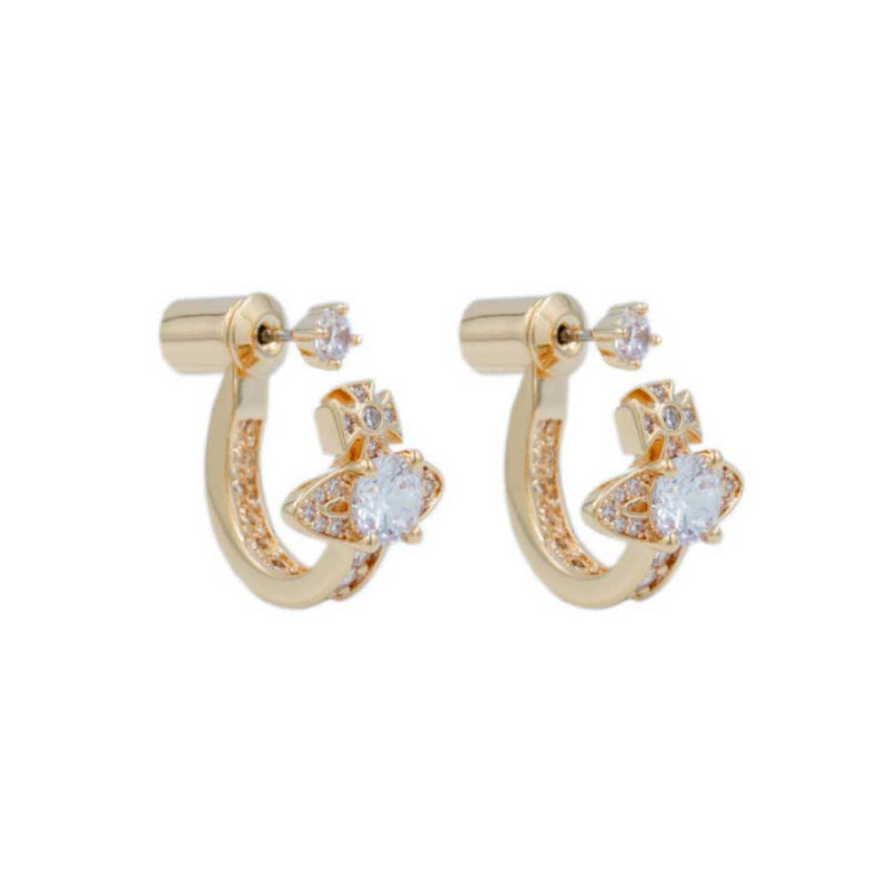 Vivienne Westwood Maitena Earrings, Gold Plated