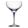 Orrefors Intermezzo Blue Coupe 30cl Glass