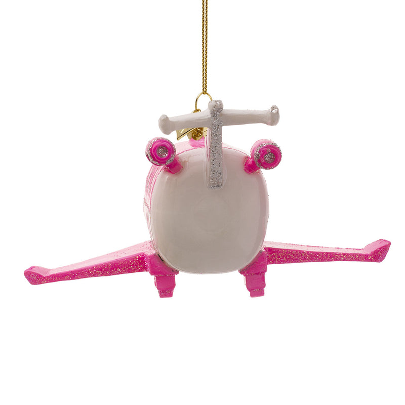 Vondels Barbie Airplane Christmas Hanging Decoration
