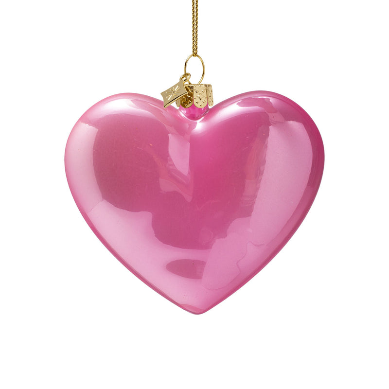 Vondels Barbie Heart Christmas Hanging Decoration