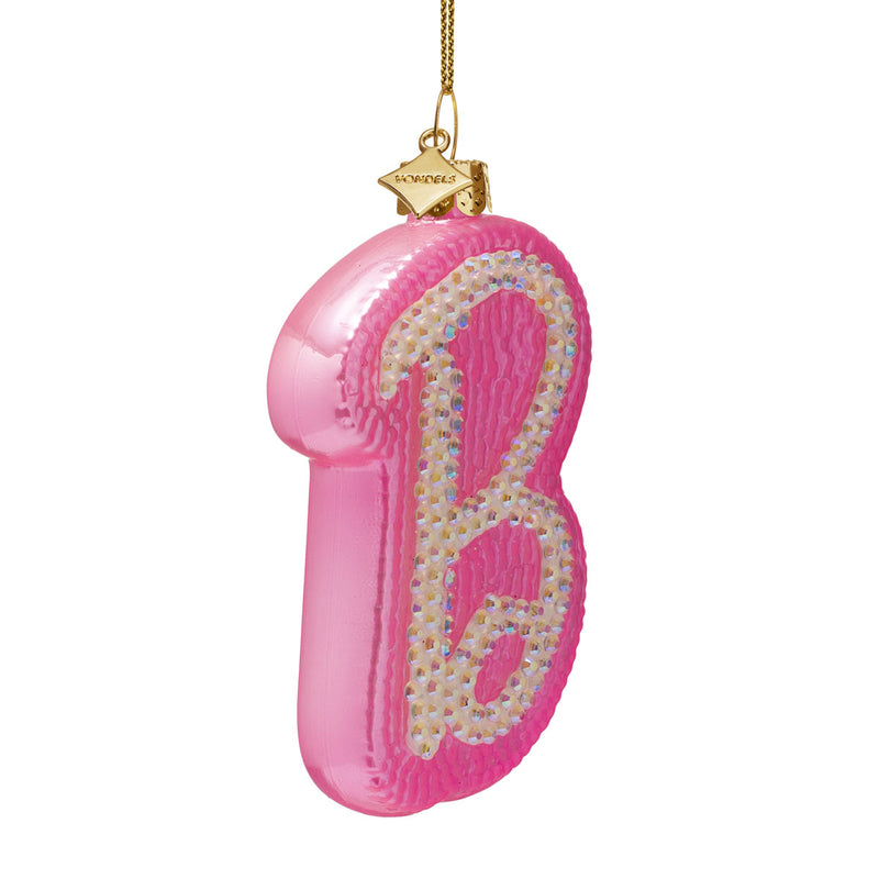 Vondels Barbie Logo Christmas Hanging Decoration