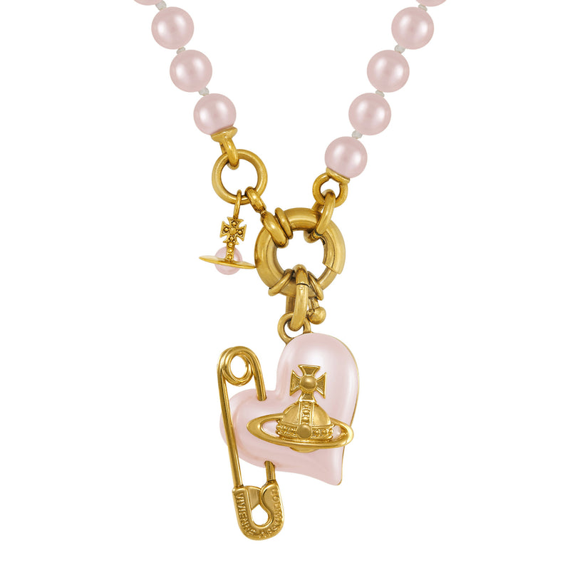 Vivienne Westwood orieeta Pearl Necklace, Gold Plated
