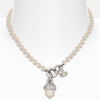Vivienne Westwood Lucille Pearl Necklace, Platinum Plated