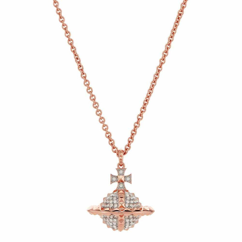 Vivienne Westwood Mayfair Small Orb Pendant, Rose Gold Plated