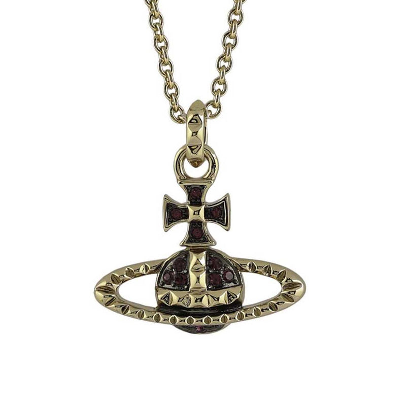 Vivienne Westwood Mayfair Bas Relief Pendant, Gold Plated
