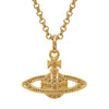 Vivienne Westwood Mini Bas Relief Pendant, Gold Plated