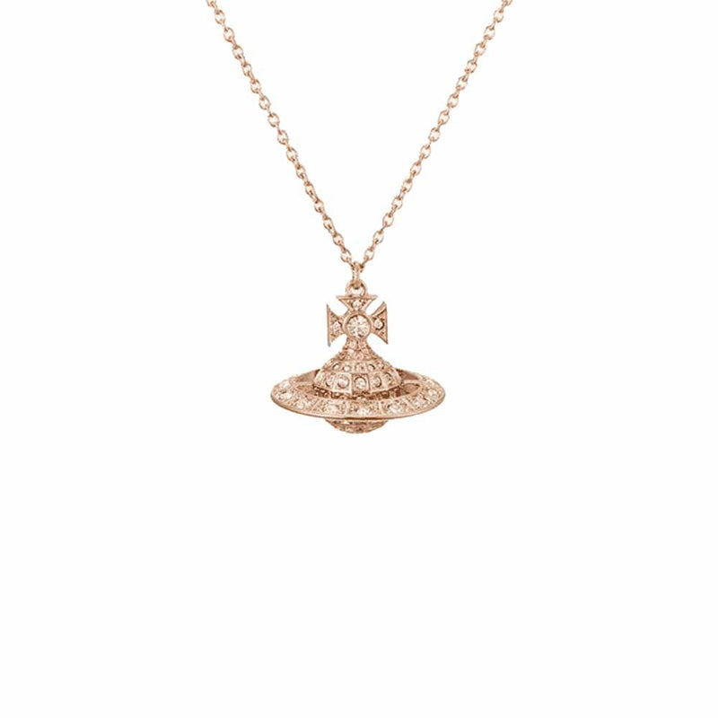 Vivienne Westwood Minnie Orb Pendant, Rose Gold Plated