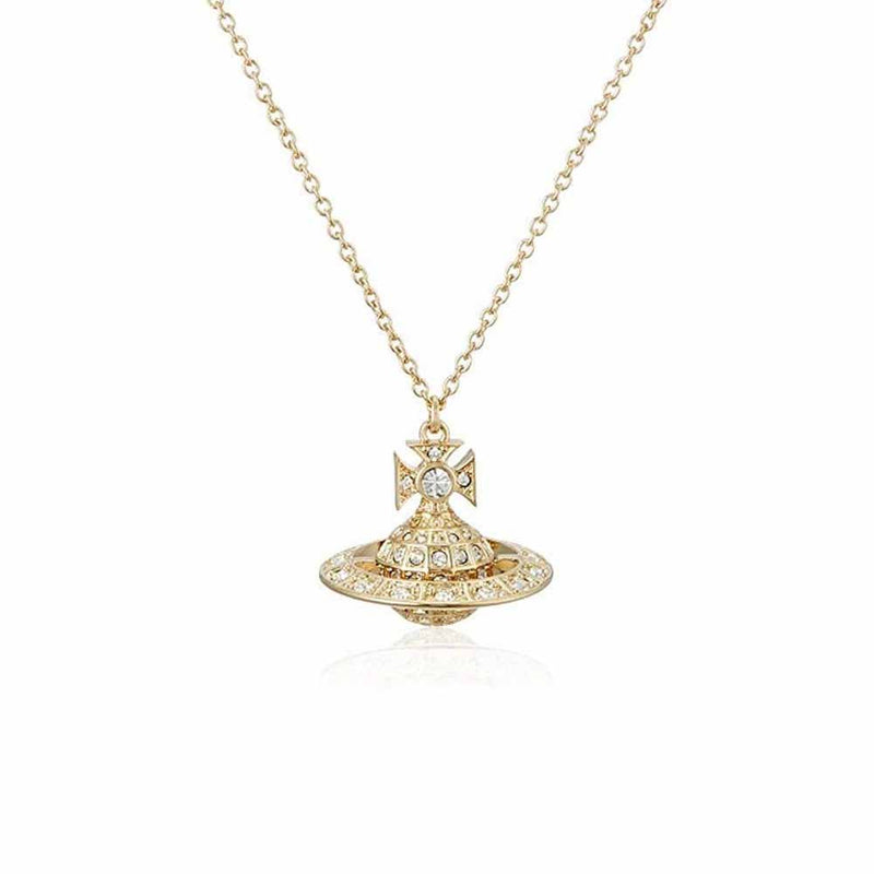 Vivienne Westwood Minnie Orb Pendant, Gold Plated