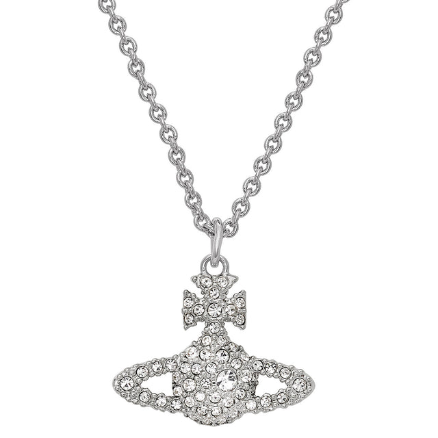 Vivienne Westwood Grace Bas Relief Pendant, Platinum Plated