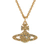 Vivienne Westwood Grace Bas Relief Pendant, Gold Plated