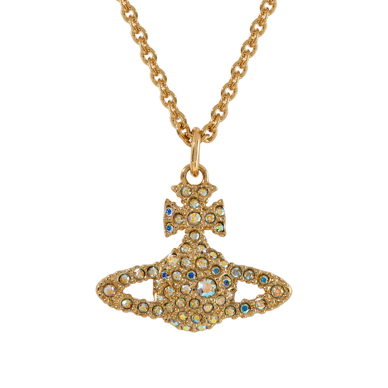 Vivienne Westwood Grace Bas Relief Pendant, Gold Plated