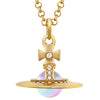 Vivienne Westwood New Tiny Orb Pendant, Gold Plated