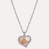 Vivienne Westwood Petra Pendant Coral Necklace, Platinum Plated