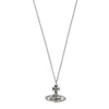 Vivienne Westwood Pina Small Bas Relief Pendant, Platinum Plated