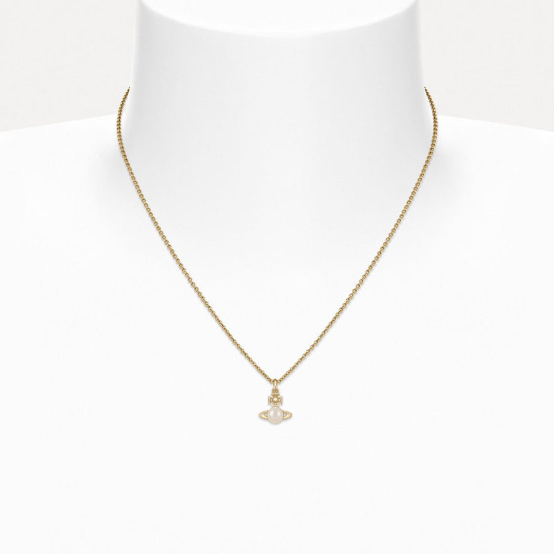 Vivienne Westwood Balbina Pearl Necklace, Gold Plated
