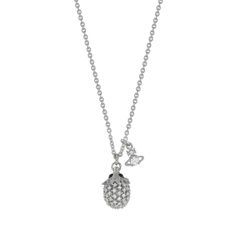 Vivienne Westwood Belita Pendant, Rhodium Plated
