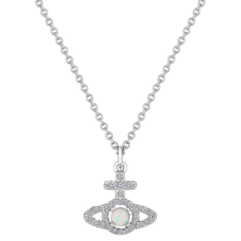 Vivienne Westwood Olympia Pendant, Platinum Plated
