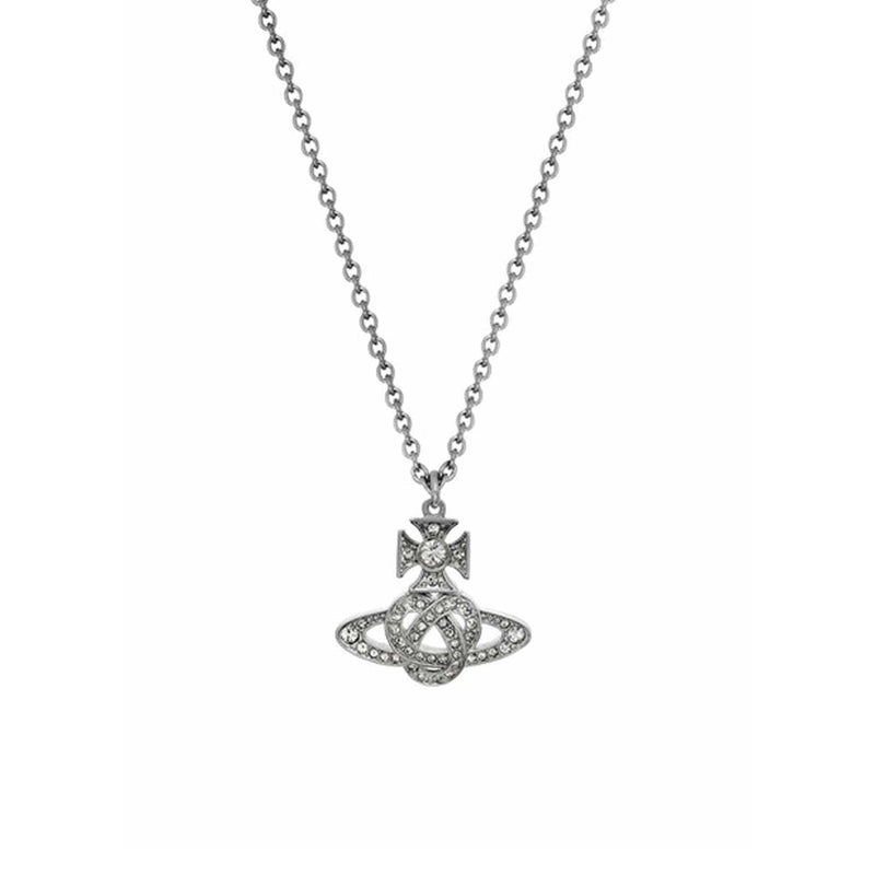 Vivienne Westwood Loudilla Crystal Orb Pendant, Platinum Plated
