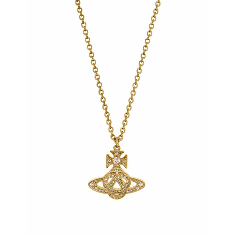 Vivienne Westwood Loudilla Crystal Orb Pendant, Gold Plated