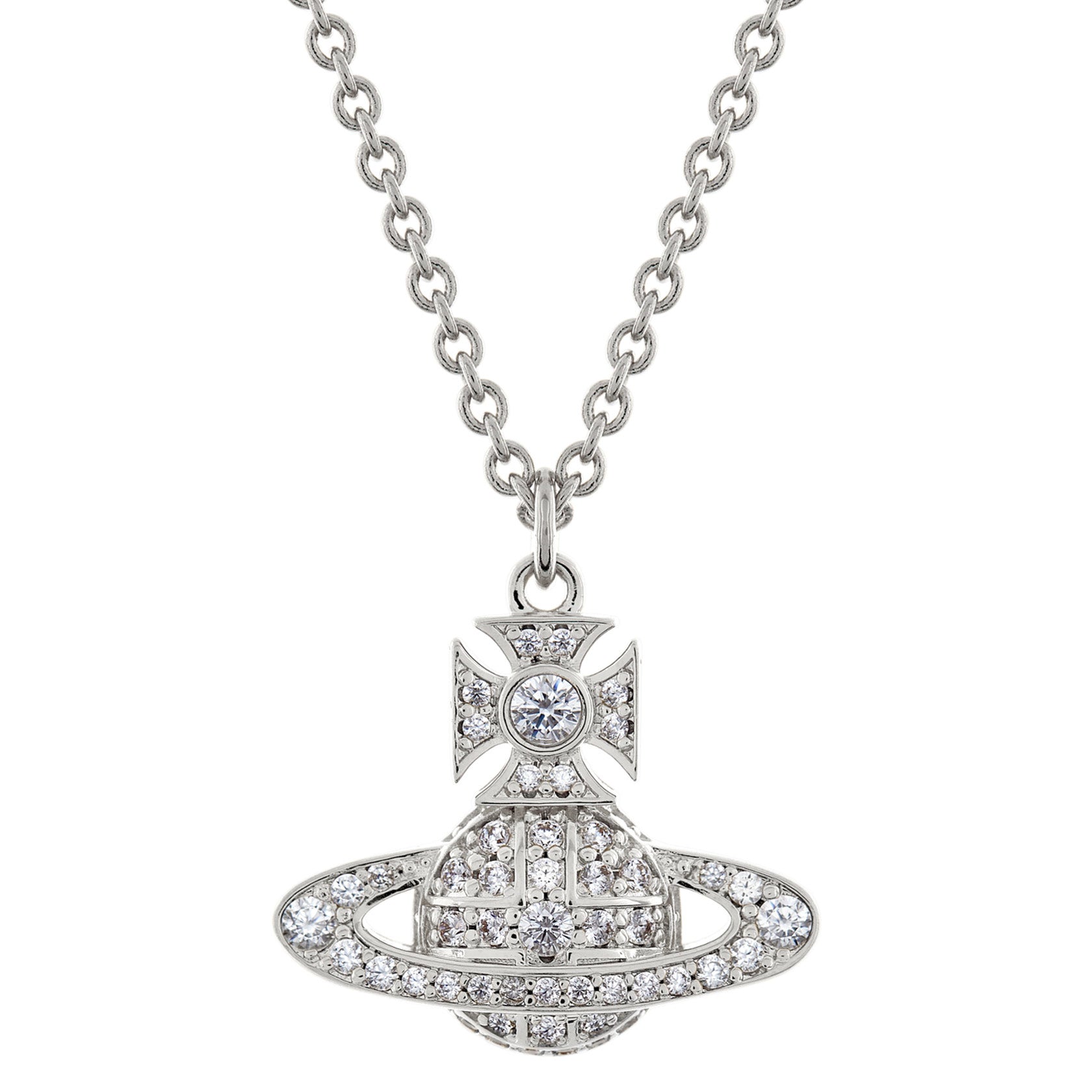 Vivienne Westwood Olympia Pearl Pendant, Gold Plated – David